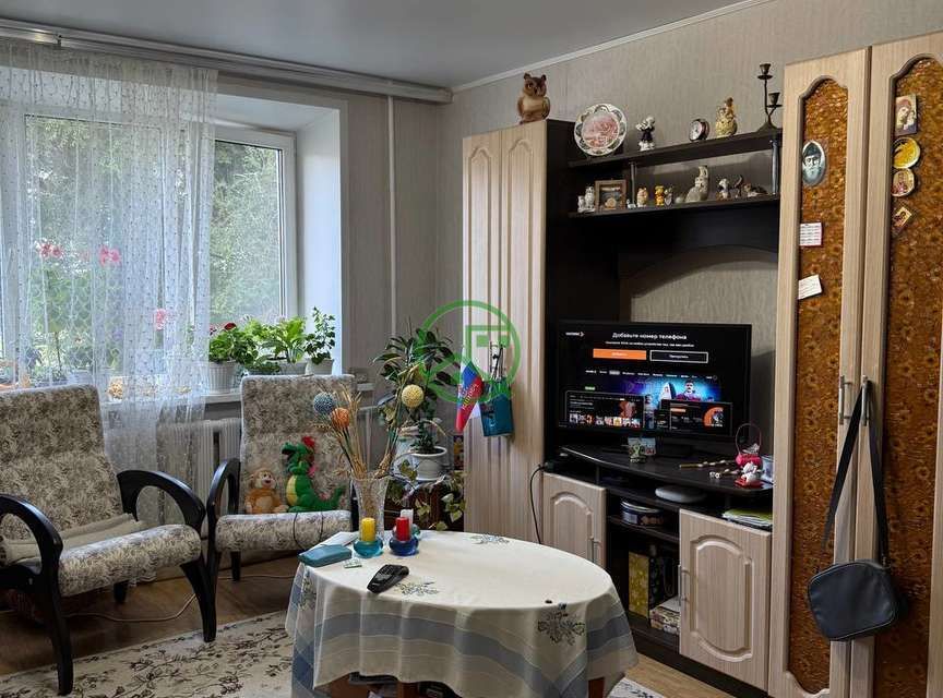 Продаётся 1-комнатная квартира, 34.9 м²