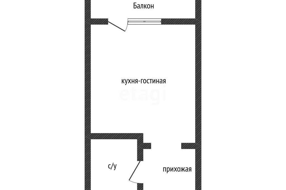 Продаётся студия, 24.1 м²