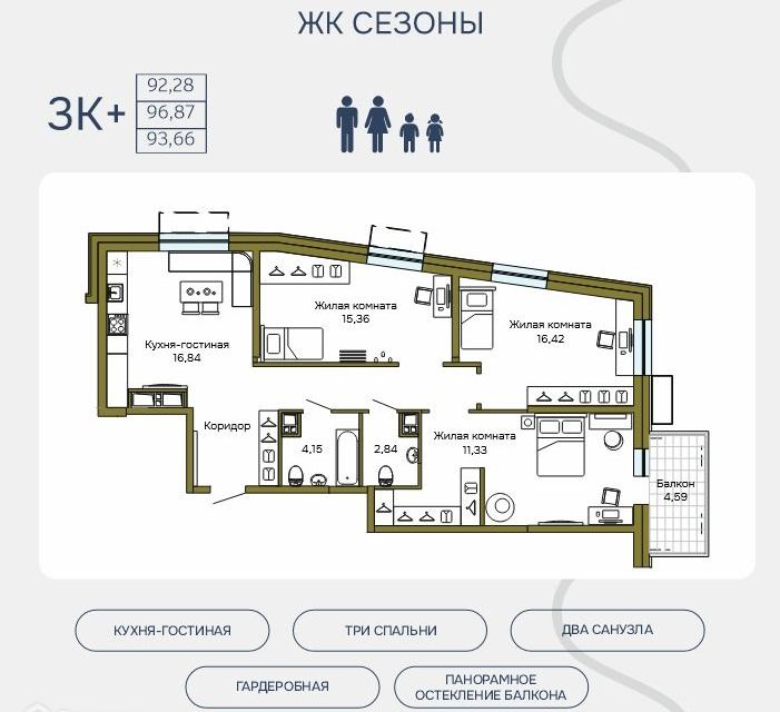 Купить Квартиру В Жк Сезоны Екатеринбург