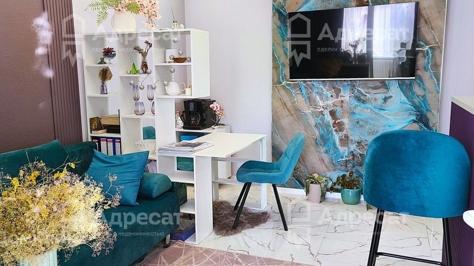 Продаётся 2-комнатная квартира, 55.1 м²