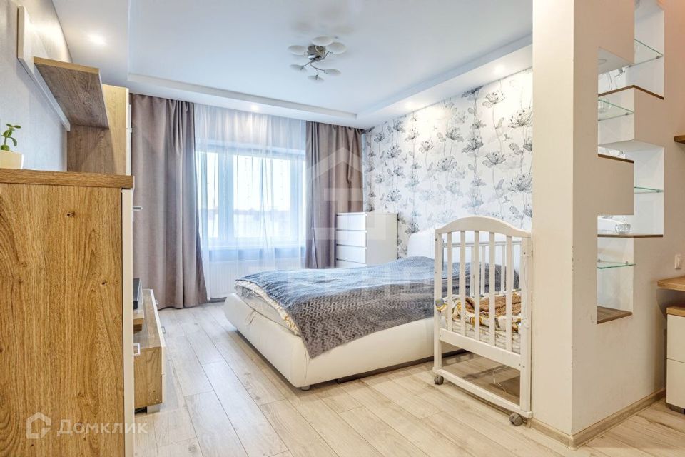 Продаётся 1-комнатная квартира, 45.7 м²