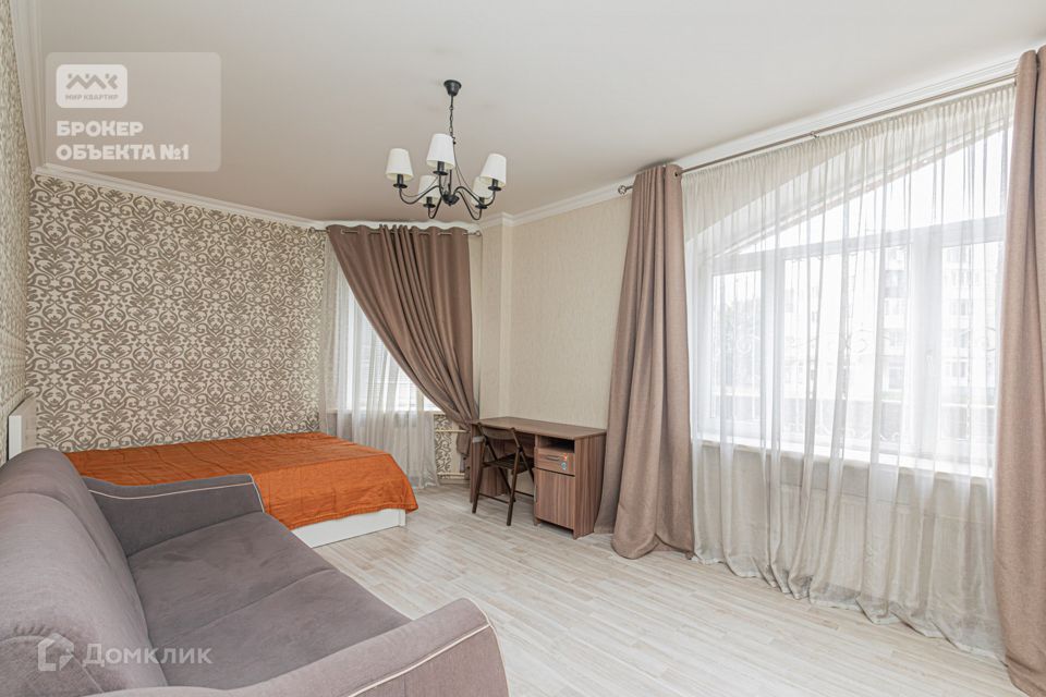 Продаётся 1-комнатная квартира, 42.4 м²