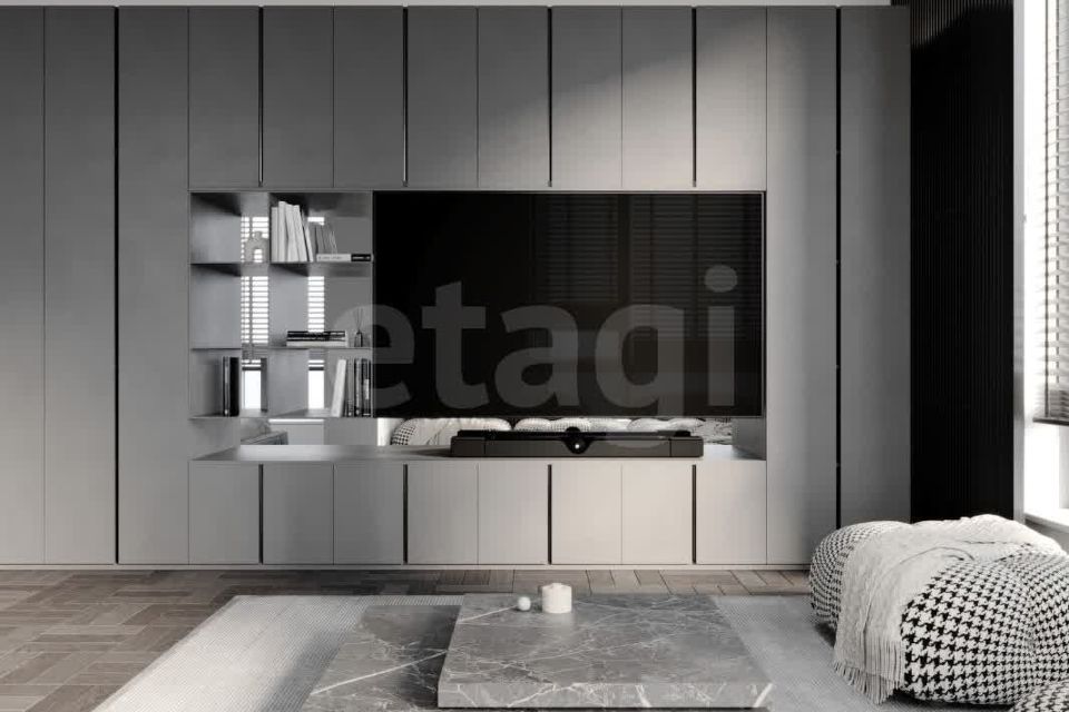 Продаётся 1-комнатная квартира, 50.8 м²