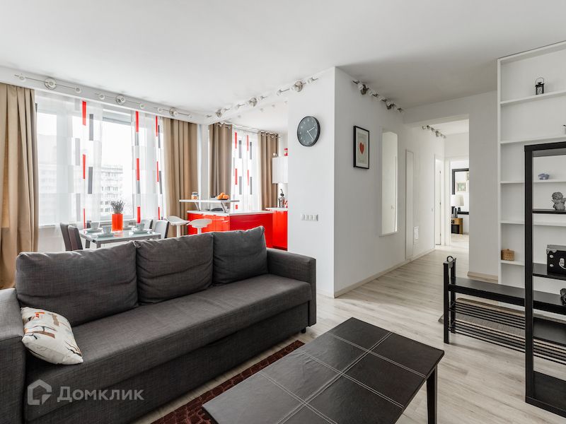 Сдаётся 3-комнатная квартира, 75 м²