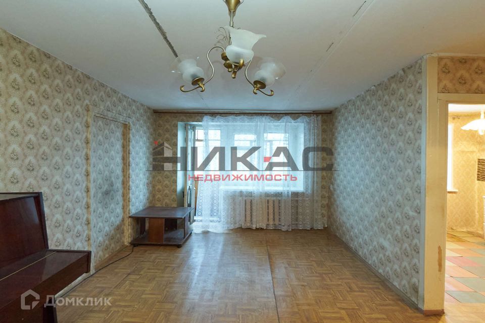 Продаётся 2-комнатная квартира, 43.6 м²