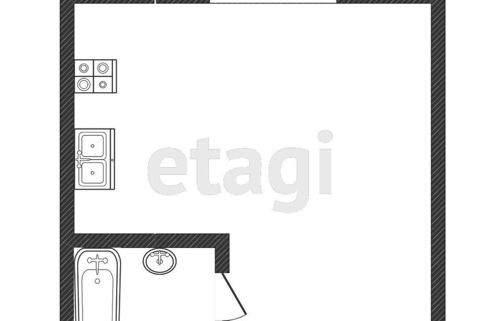 Продаётся студия, 28.2 м²