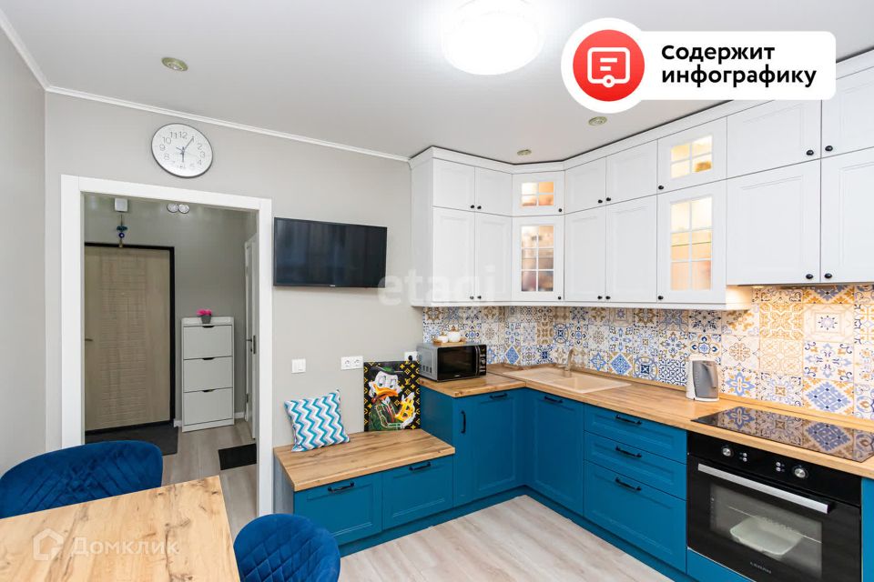 Продаётся 1-комнатная квартира, 38 м²