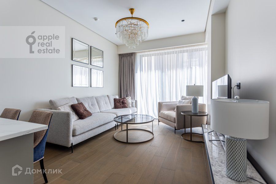 Сдаётся 2-комнатная квартира, 52 м²