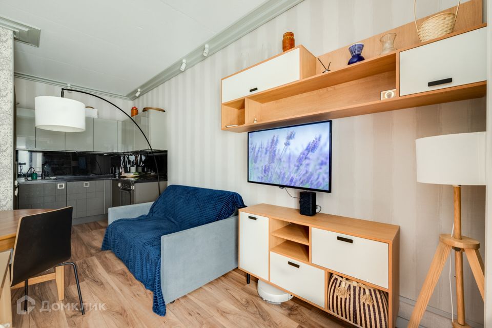 Продаётся 1-комнатная квартира, 45.7 м²