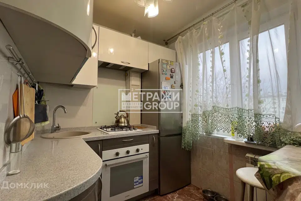 Продаётся 2-комнатная квартира, 43.5 м²