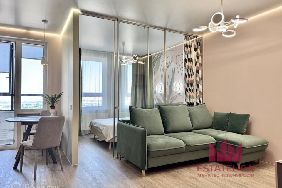 Продаётся 1-комнатная квартира, 39.8 м²