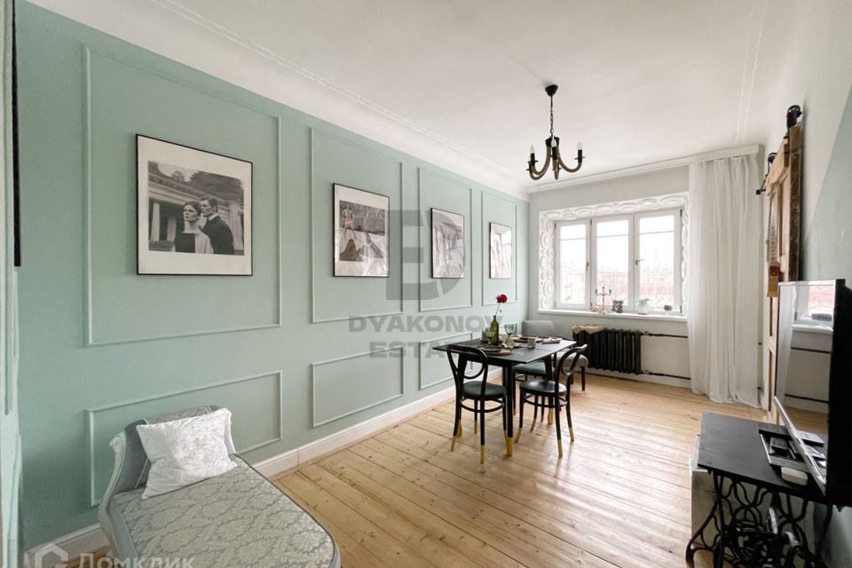 Продаётся 3-комнатная квартира, 65.6 м²