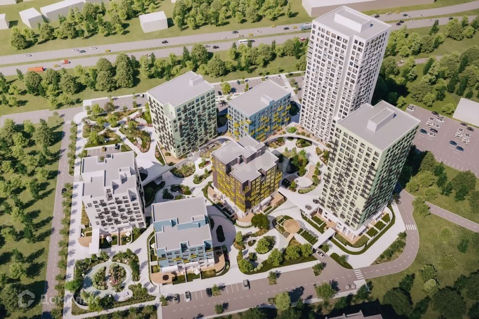 Продаётся 1-комнатная квартира, 41.9 м²