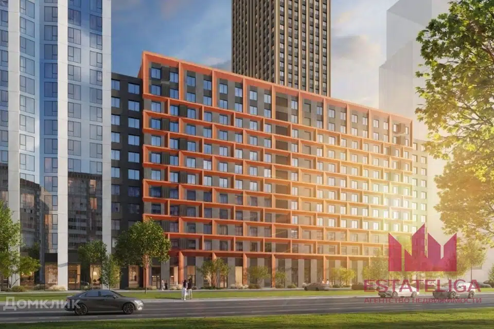 Продаётся 1-комнатная квартира, 44.1 м²