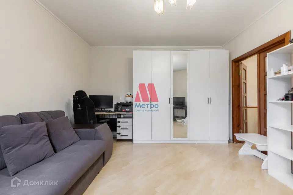 Продаётся 2-комнатная квартира, 54.9 м²