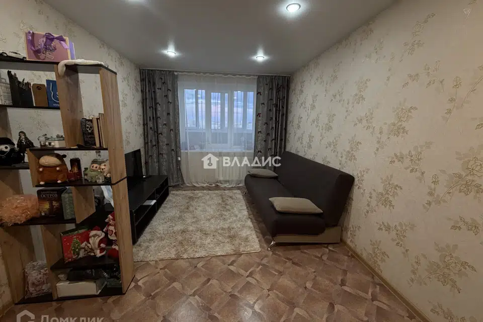 Продаётся 1-комнатная квартира, 42.5 м²