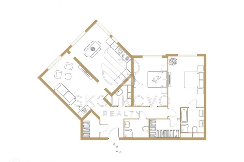 Продаётся 5-комнатная квартира, 149.3 м²