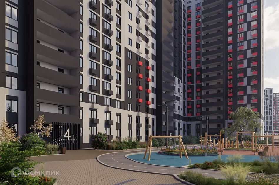 Продаётся 2-комнатная квартира, 61.1 м²