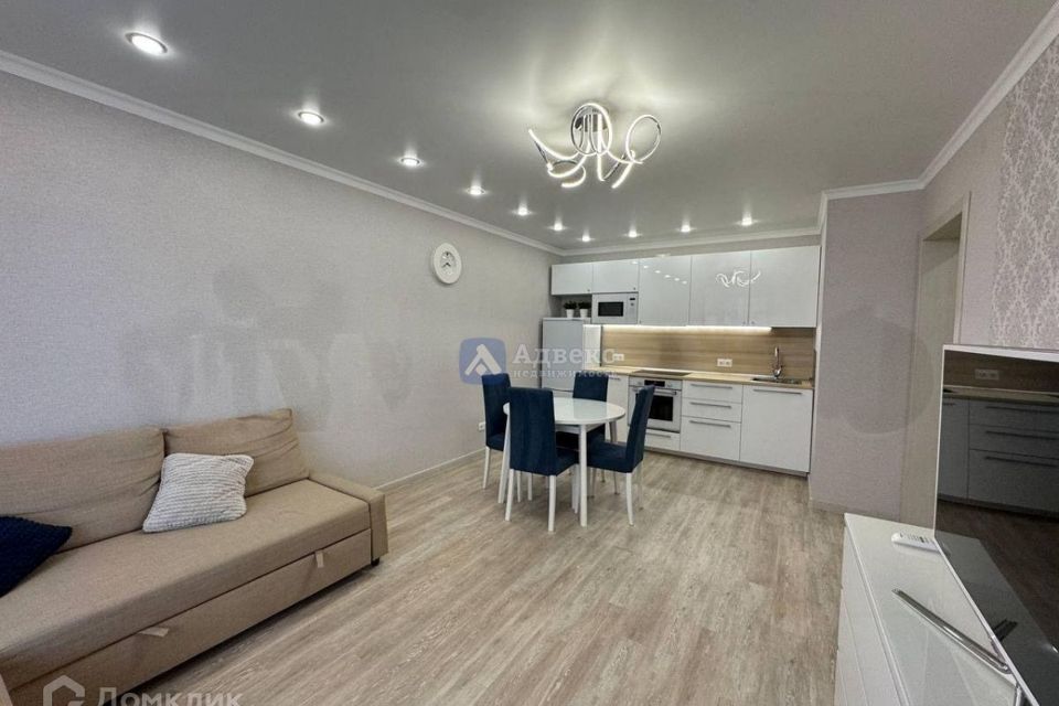 Продаётся 1-комнатная квартира, 46.6 м²