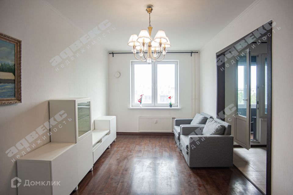 Продаётся 1-комнатная квартира, 41.5 м²