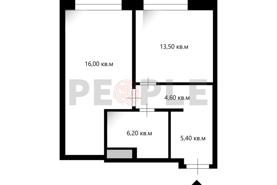 Продаётся 2-комнатная квартира, 50.1 м²