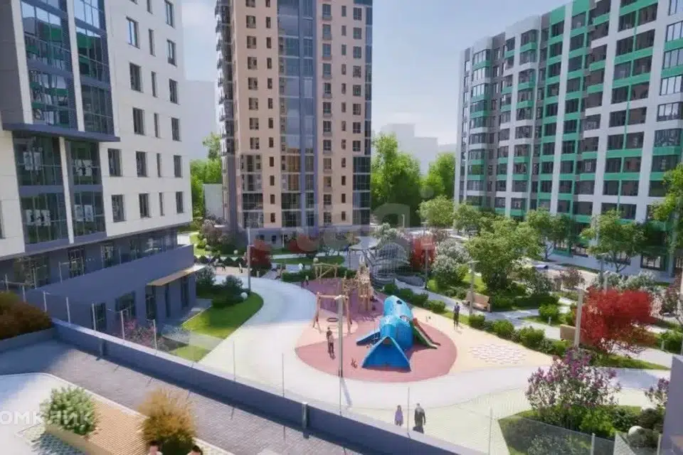 Продаётся 1-комнатная квартира, 46.01 м²