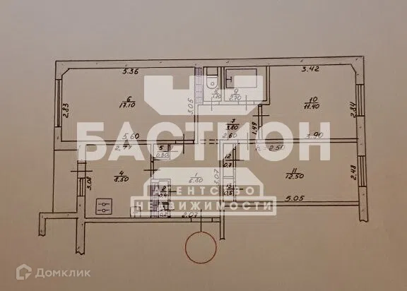 Продаётся 3-комнатная квартира, 66 м²