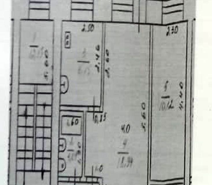 Продаётся 2-комнатная квартира, 43.5 м²