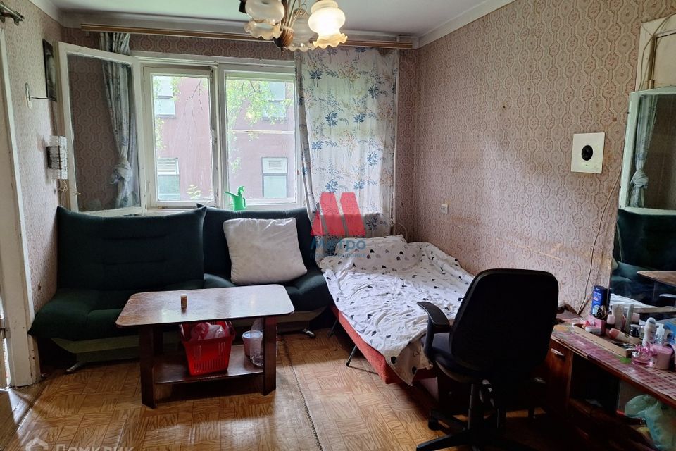 Продаётся 2-комнатная квартира, 46.6 м²