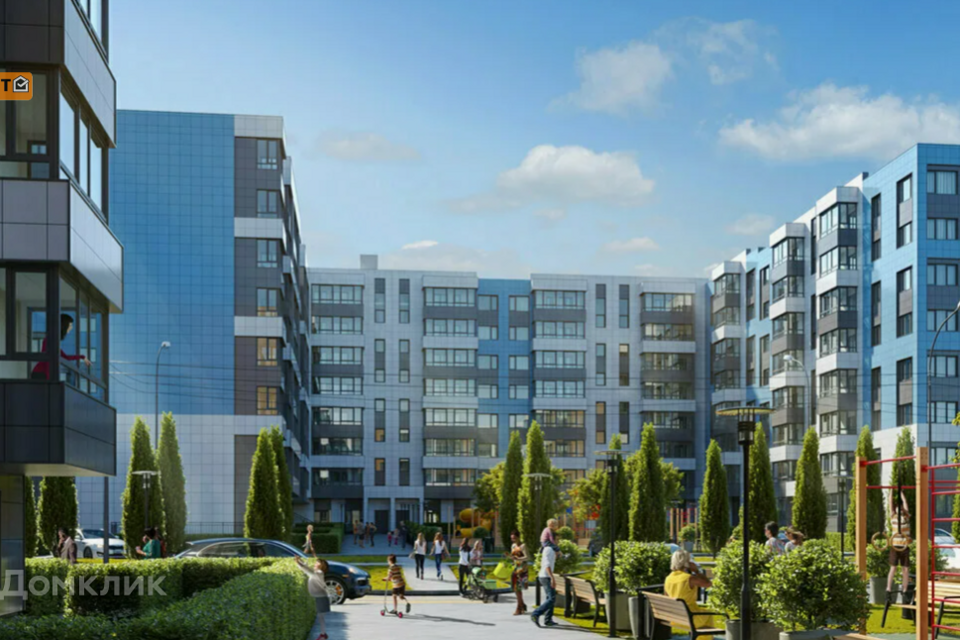 Продаётся 1-комнатная квартира, 43.5 м²
