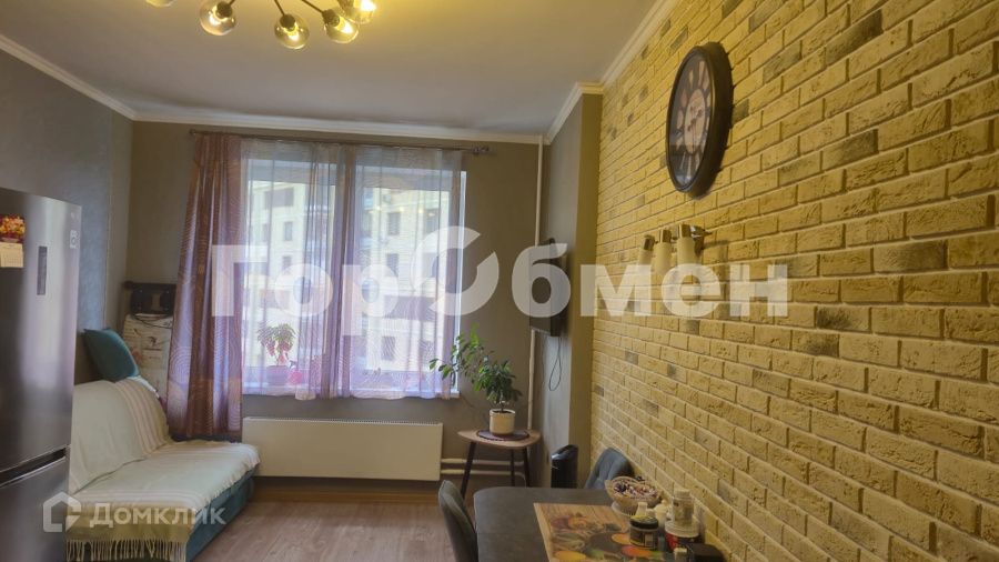 Продаётся 1-комнатная квартира, 39.5 м²
