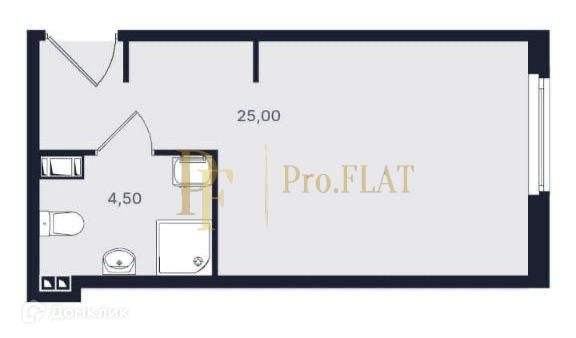 Продаётся студия, 29.8 м²