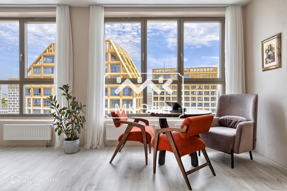 Продаётся 1-комнатная квартира, 51.8 м²