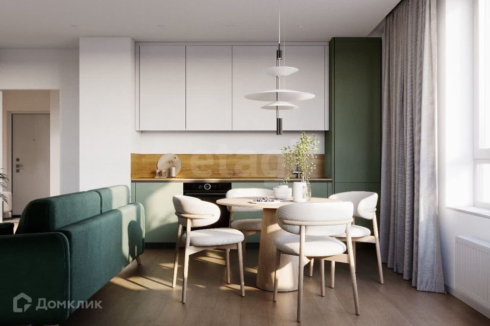 Продаётся 1-комнатная квартира, 36.36 м²