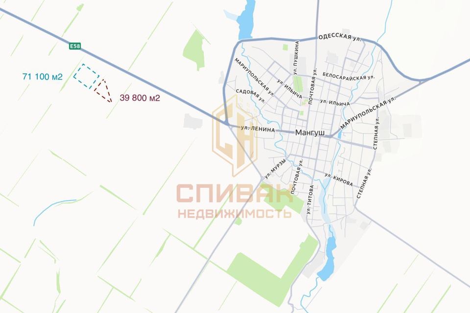 Продаётся земельный участок, 711 сот.