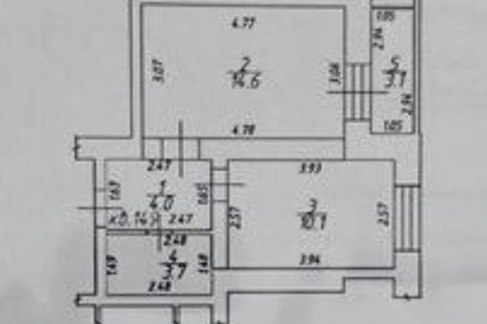 Продаётся 1-комнатная квартира, 32 м²