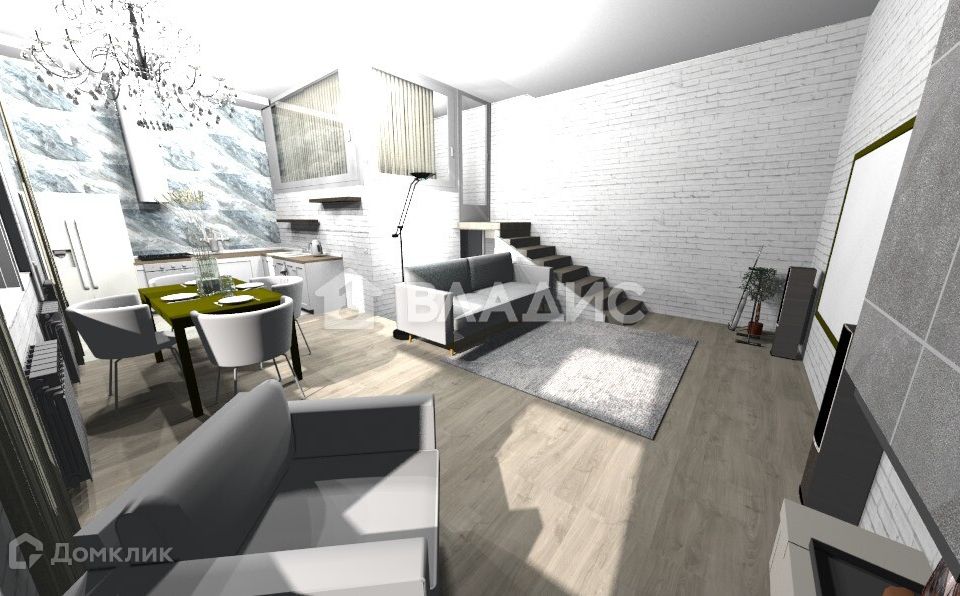 Продаётся 3-комнатная квартира, 82 м²