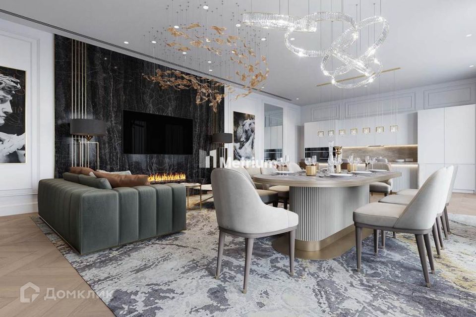Продаётся 3-комнатная квартира, 195 м²