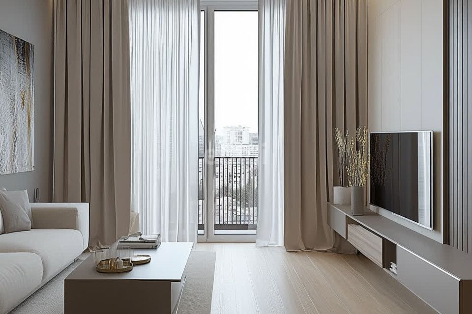 Продаётся 1-комнатная квартира, 35.9 м²