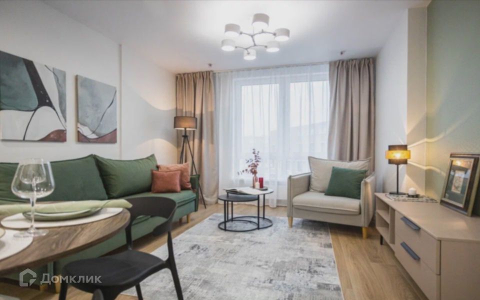 Сдаётся 1-комнатная квартира, 48 м²