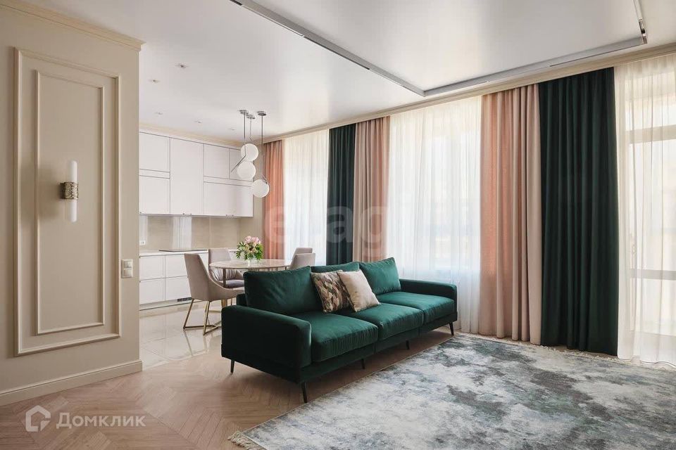 Продаётся 3-комнатная квартира, 119.74 м²
