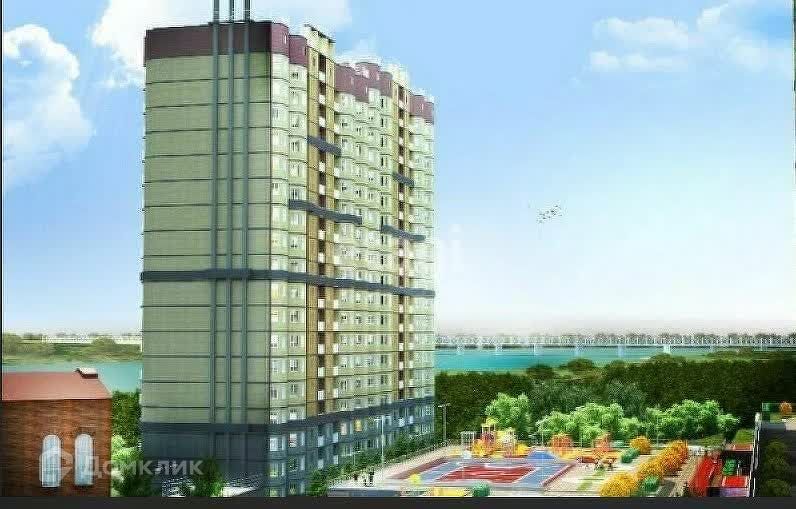 Продаётся 1-комнатная квартира, 44.8 м²
