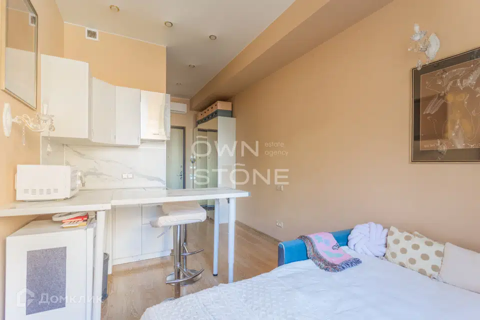 Продаётся студия, 21.6 м²