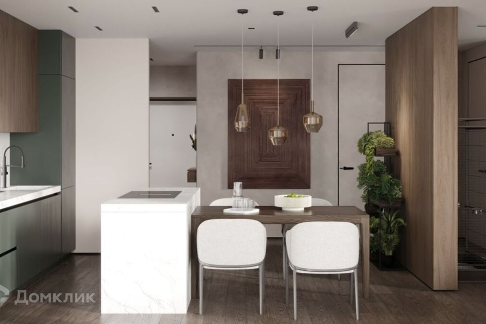 Продаётся 2-комнатная квартира, 59.7 м²