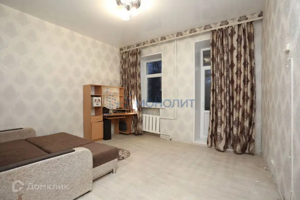 Продаётся 2-комнатная квартира, 54.4 м²