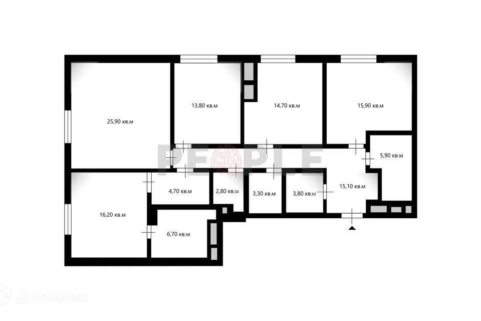 Продаётся 4-комнатная квартира, 130 м²