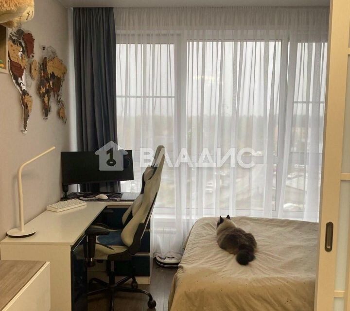 Продаётся 1-комнатная квартира, 42.8 м²