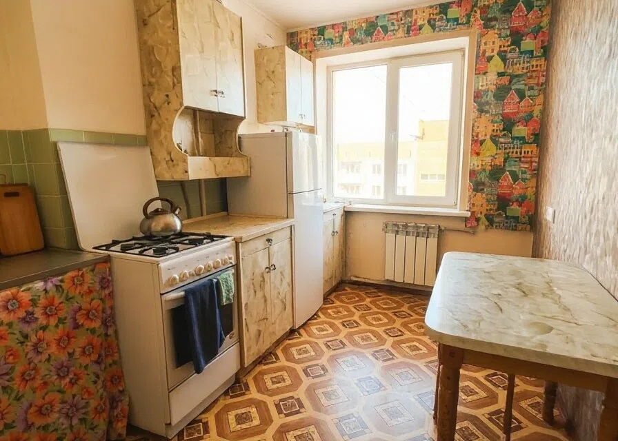 Продаётся 3-комнатная квартира, 63 м²