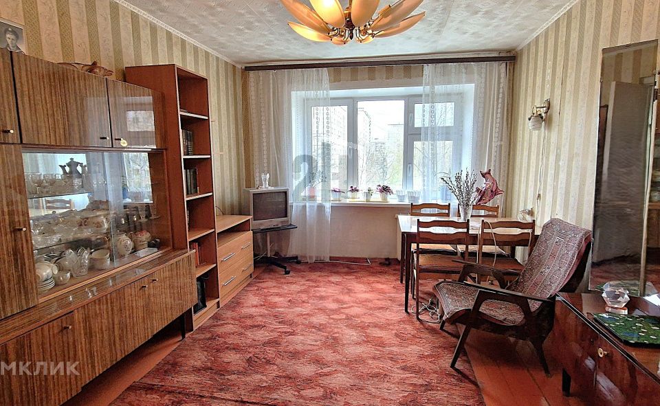 Продаётся 3-комнатная квартира, 60.4 м²
