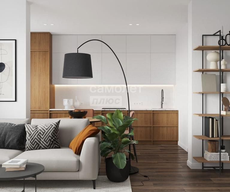 Продаётся 1-комнатная квартира, 35.9 м²